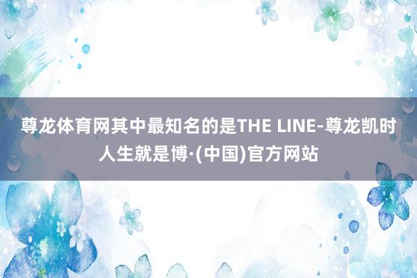 尊龙体育网其中最知名的是THE LINE-尊龙凯时人生就是博·(中国)官方网站